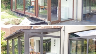 Tradinnove-Peinture-Elaerts-exterieur-Boiseries-véranda-avant-après